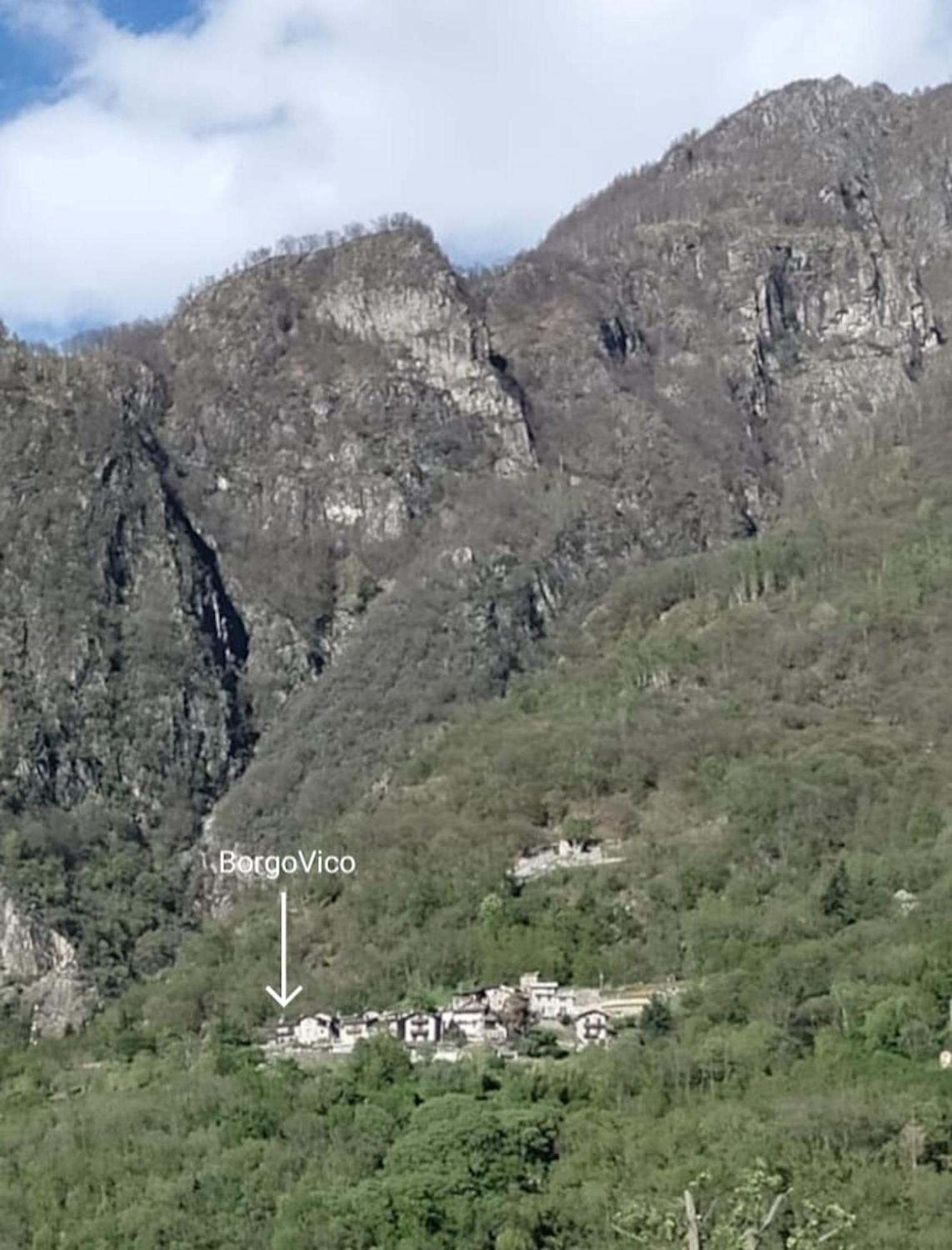 Villa Borgo Vico Verceia Esterno foto